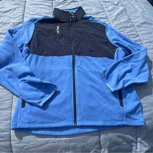 RLX Ralph Lauren Blue and Black Performance Jacket Size XL